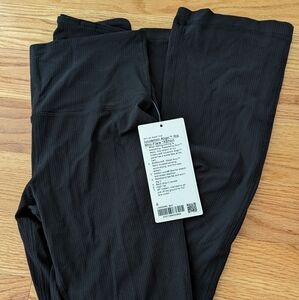 NWT Lululemon align rib mini-flare *short size 6